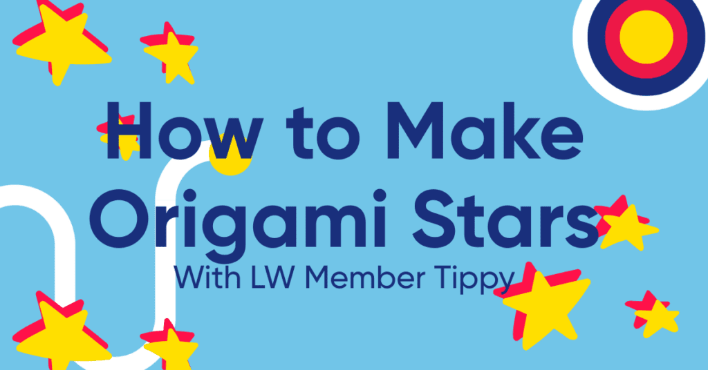 How to make origami stars